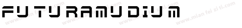 futura mudium字体转换